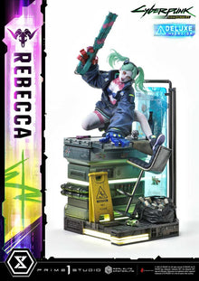 Cyberpunk: Edgerunners Real Elite Masterline Series Statue 1/4 Rebecca Deluxe Version 54 cm - Prime 1 Studio Statues