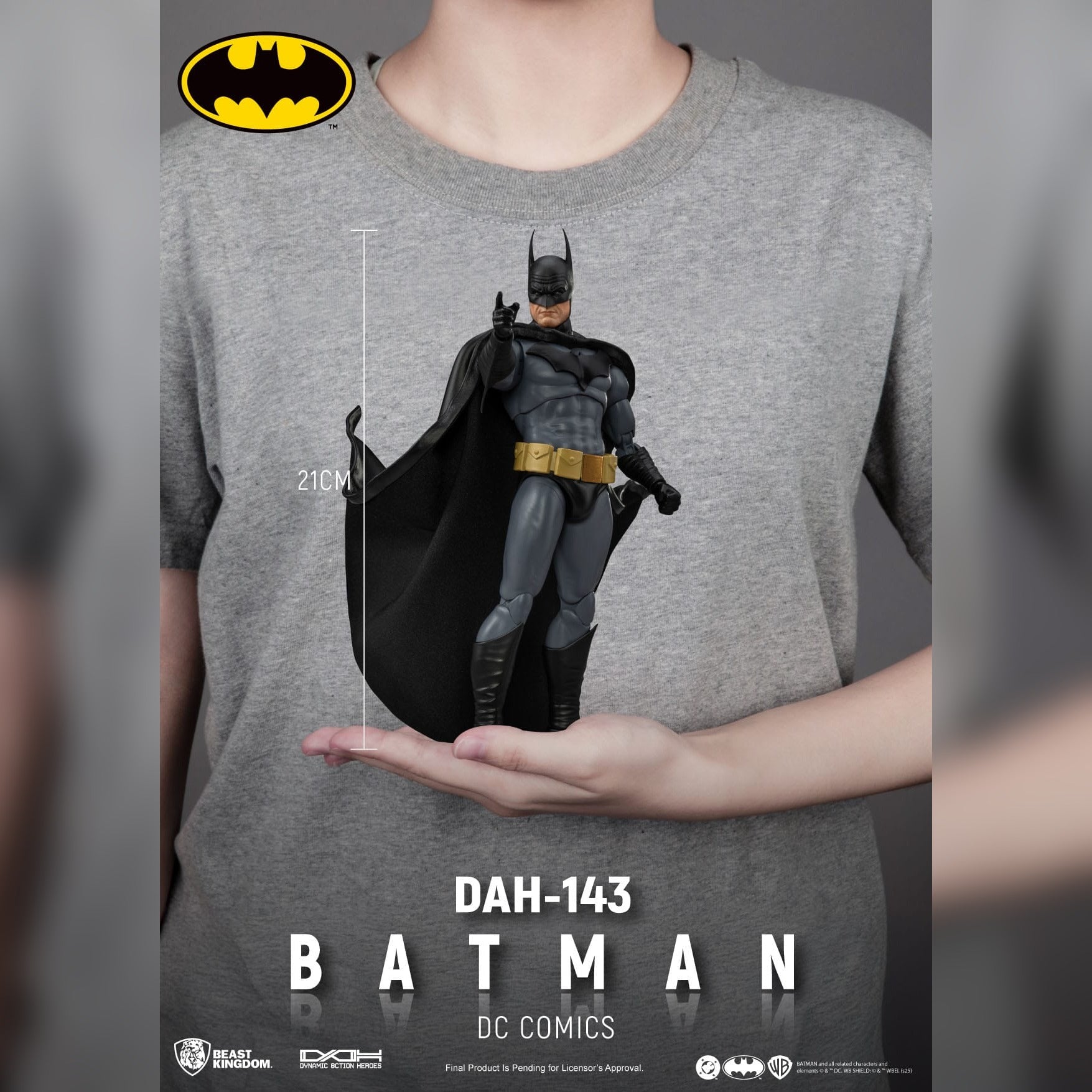 DC Comics: Batman: Dynamic 8ction Heroes: Action Figure - Beast Kingdom Toys Action Figures