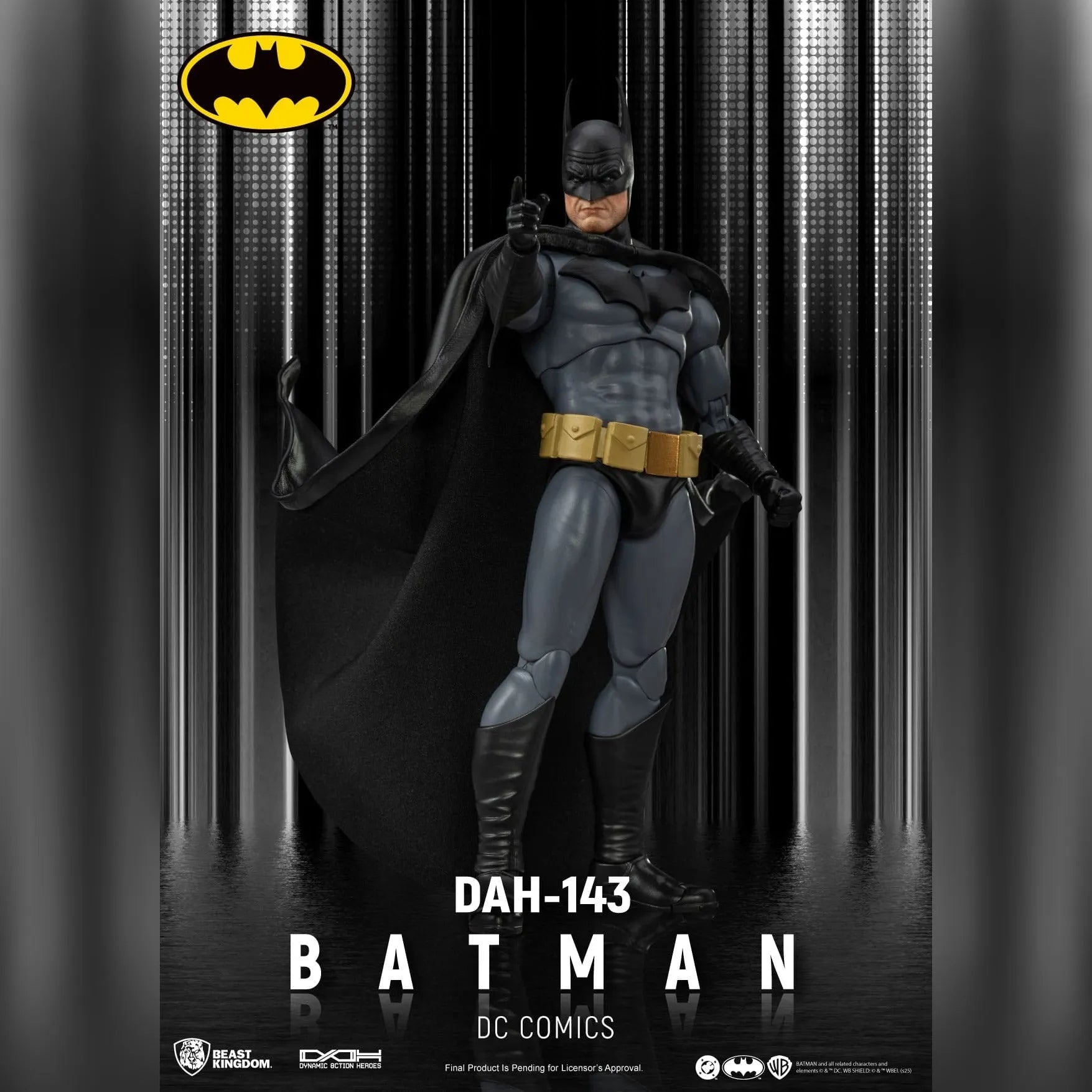 DC Comics: Batman: Dynamic 8ction Heroes: DAH-143: Action Figure: 21CM Beast Kingdom