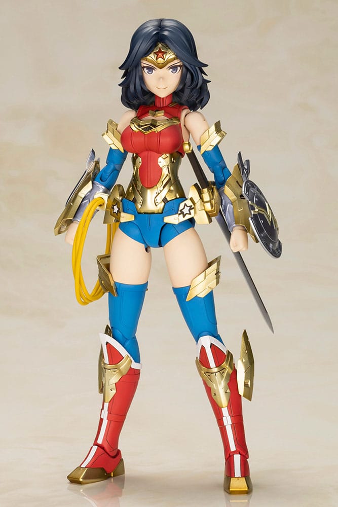 DC Comics Cross Frame Girl Plastic Model Kit Wonder Woman Humikane Shimada Ver. 16 cm - Kotobukiya Model Kits