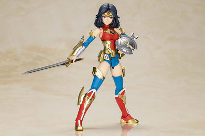 DC Comics Cross Frame Girl Plastic Model Kit Wonder Woman Humikane Shimada Ver. 16 cm - Kotobukiya Model Kits