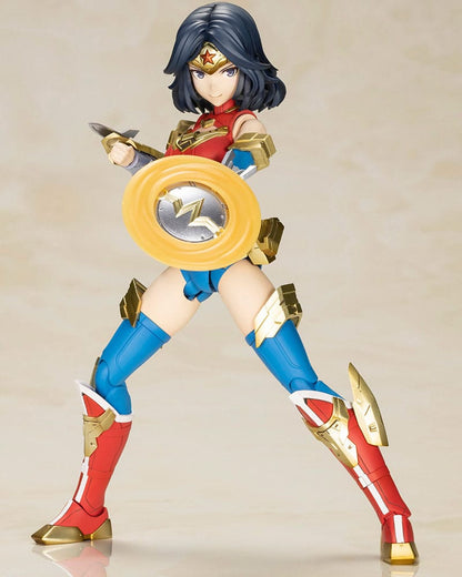 DC Comics Cross Frame Girl Plastic Model Kit Wonder Woman Humikane Shimada Ver. 16 cm - Kotobukiya Model Kits