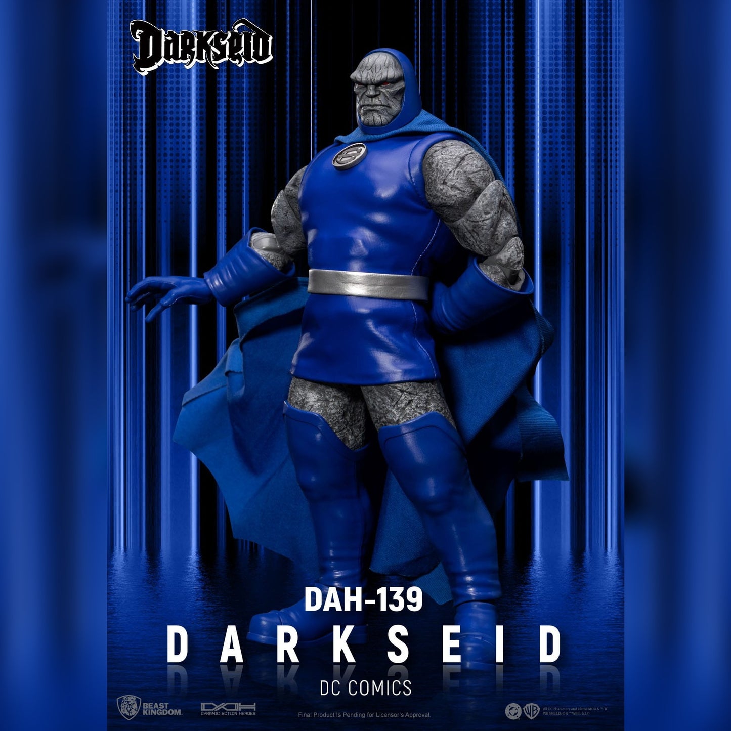 DC Comics: Darkseid: Dynamic 8ction Heroes: Action Figure - Beast Kingdom Toys Action Figures