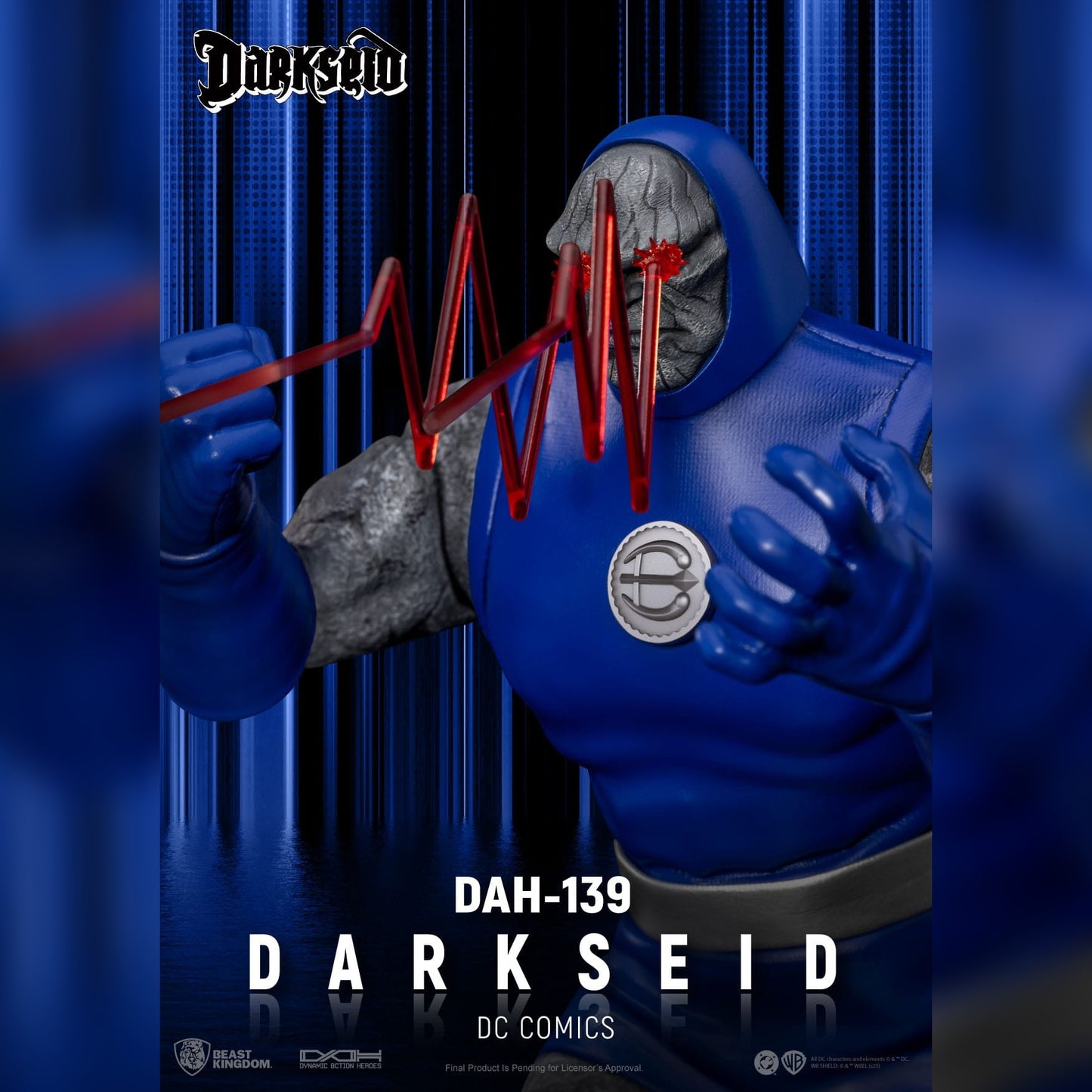 DC Comics: Darkseid: Dynamic 8ction Heroes: Action Figure - Beast Kingdom Toys Action Figures