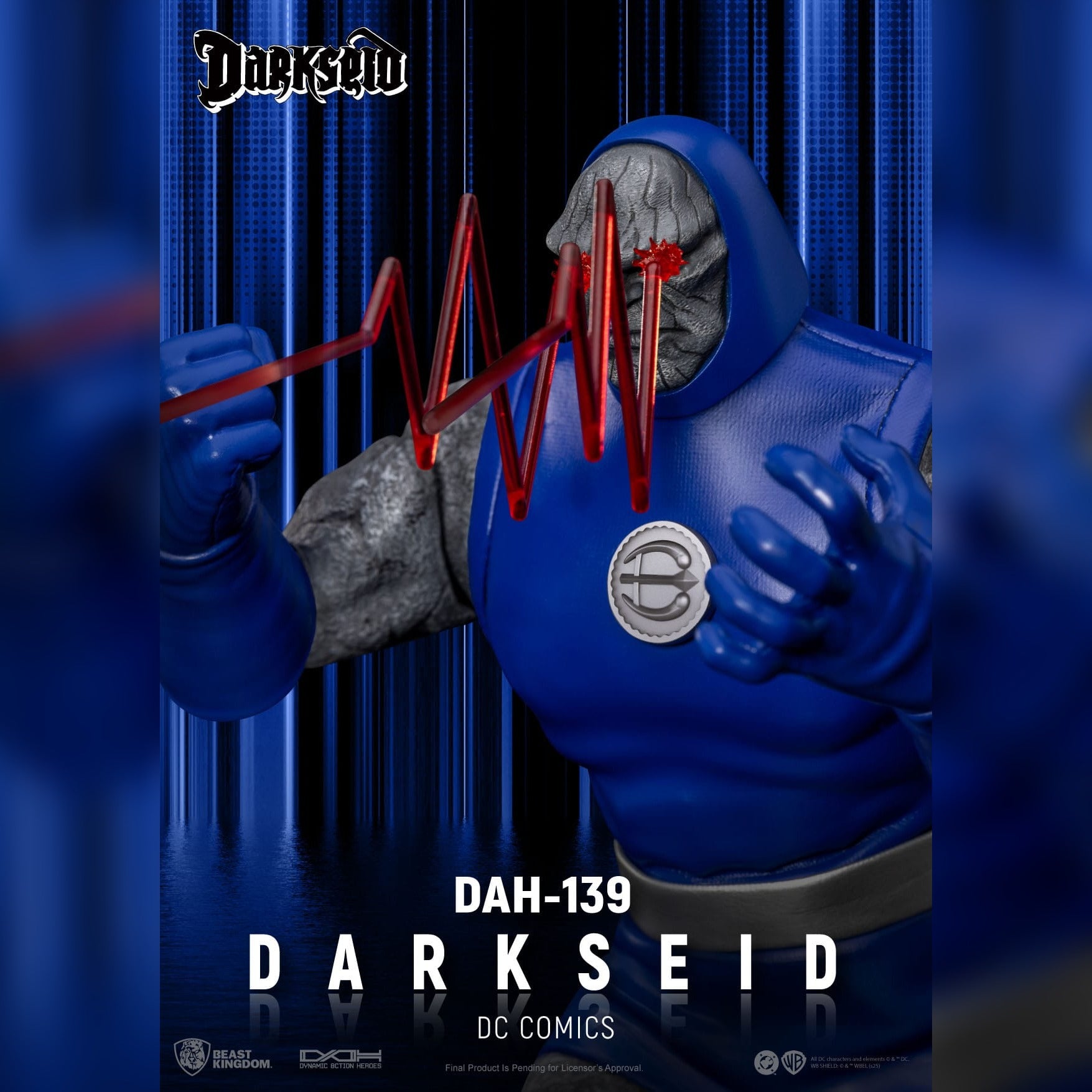 DC Comics: Darkseid: Dynamic 8ction Heroes: DAH-139: Action Figure: 22.5CM - Beast Kingdom Toys Action Figure