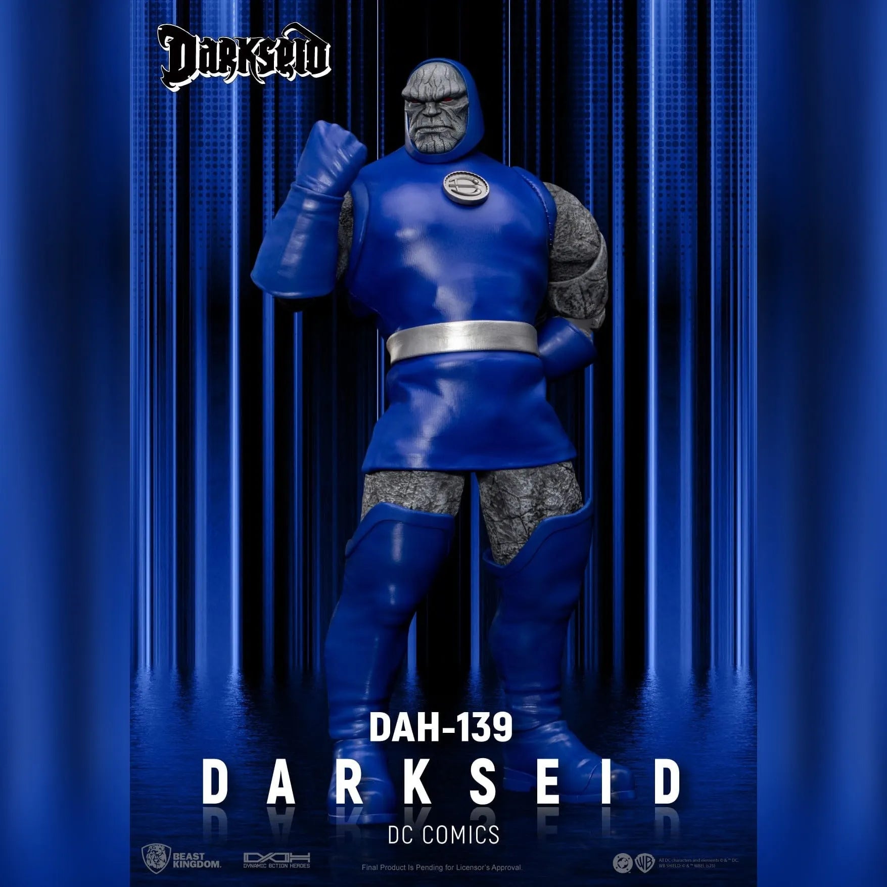 DC Comics: Darkseid: Dynamic 8ction Heroes: DAH-139: Action Figure: 22.5CM Beast Kingdom