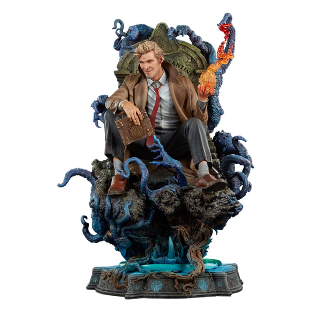 DC Comics: John Constantine (Just Another Exorcism Hangover): Premium Format Statue - Sideshow Collectibles Statue