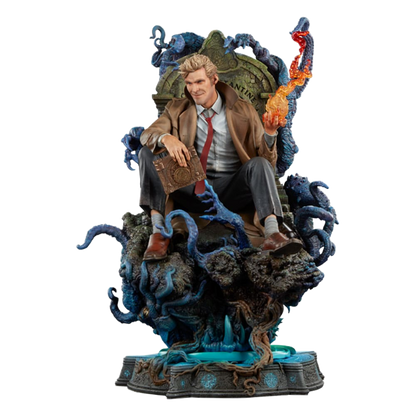DC Comics: John Constantine (Just Another Exorcism Hangover): Premium Format Statue - Sideshow Collectibles Statue
