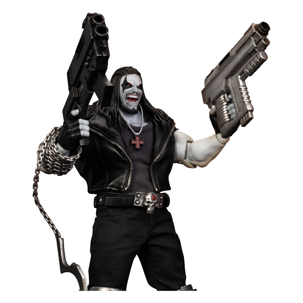 DC Comics: Lobo (Deluxe Version): Dynamic 8ction Heroes: Action Figure - Beast Kingdom Toys Action Figures