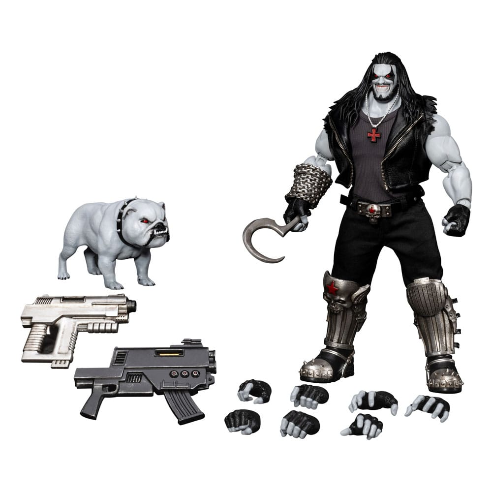 DC Comics: Lobo (Deluxe Version): Dynamic 8ction Heroes: Action Figure - Beast Kingdom Toys Action Figures