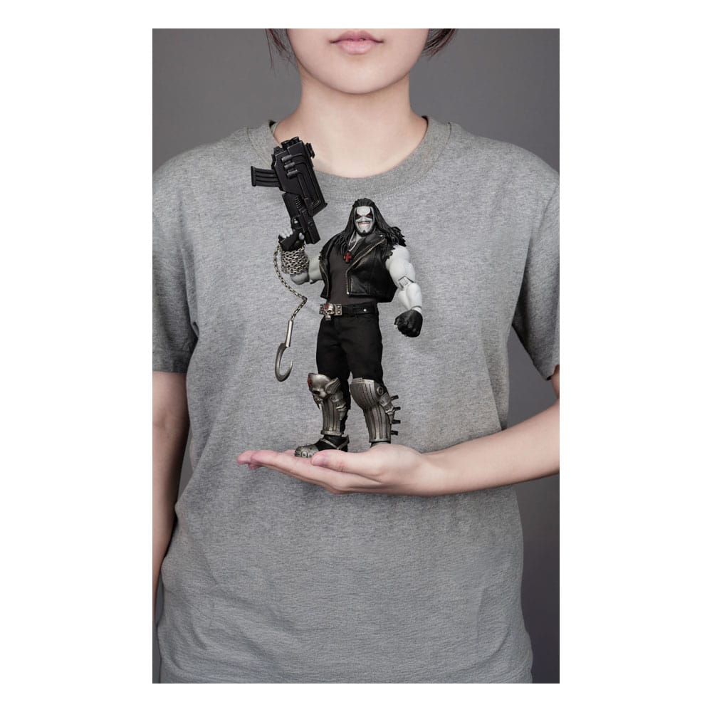 DC Comics: Lobo (Deluxe Version): Dynamic 8ction Heroes: Action Figure - Beast Kingdom Toys Action Figures