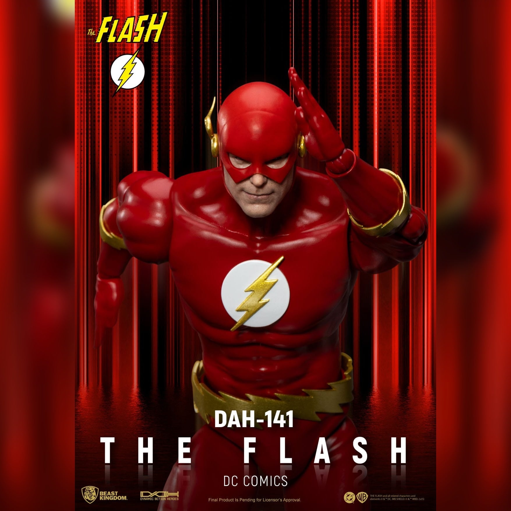 DC Comics: The Flash: Dynamic 8ction Heroes: DAH-141: Action Figure: 20.5CM Beast Kingdom