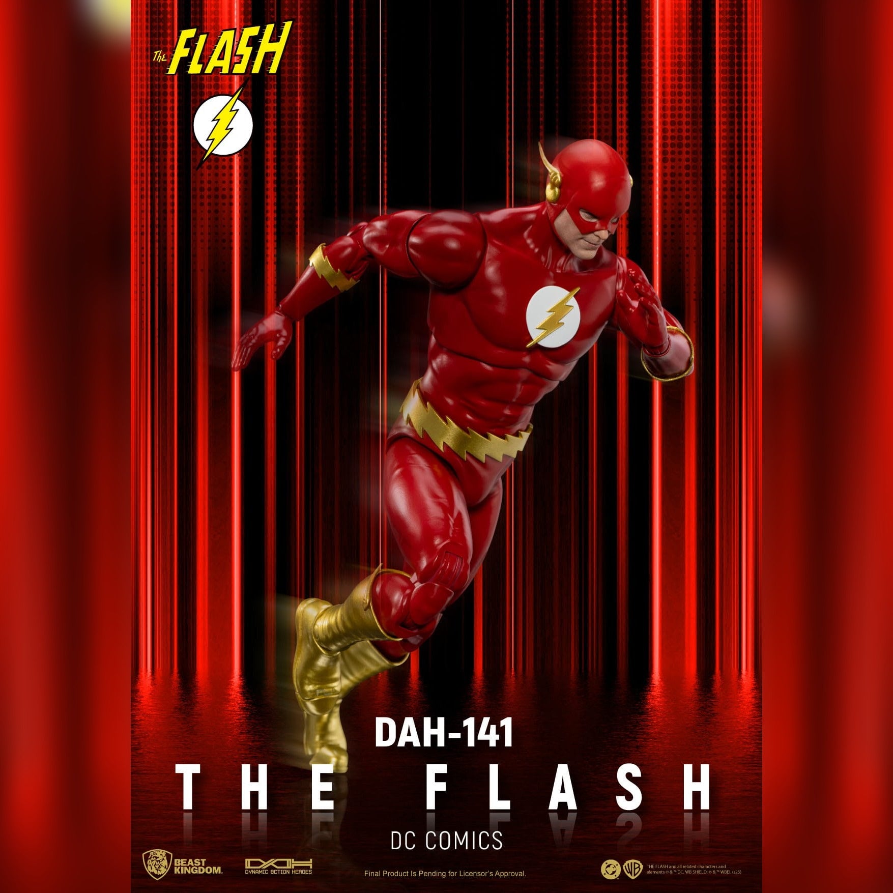 DC Comics: The Flash: Dynamic 8ction Heroes: DAH-141: Action Figure: 20.5CM Beast Kingdom