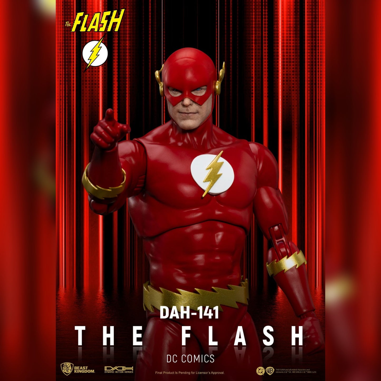 DC Comics: The Flash: Dynamic 8ction Heroes: DAH-141: Action Figure: 20.5CM - Beast Kingdom Toys Action Figure