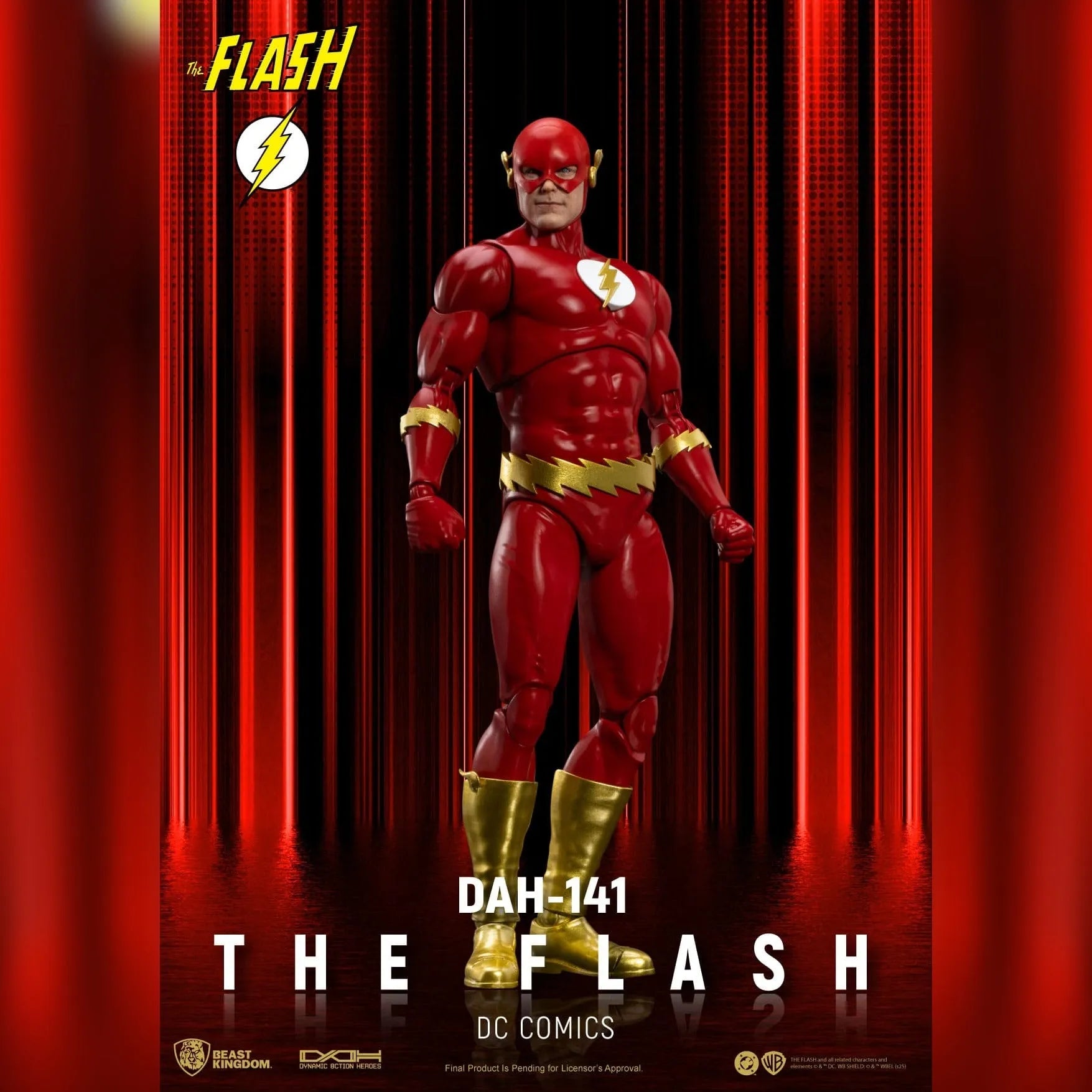 DC Comics: The Flash: Dynamic 8ction Heroes: DAH-141: Action Figure: 20.5CM Beast Kingdom