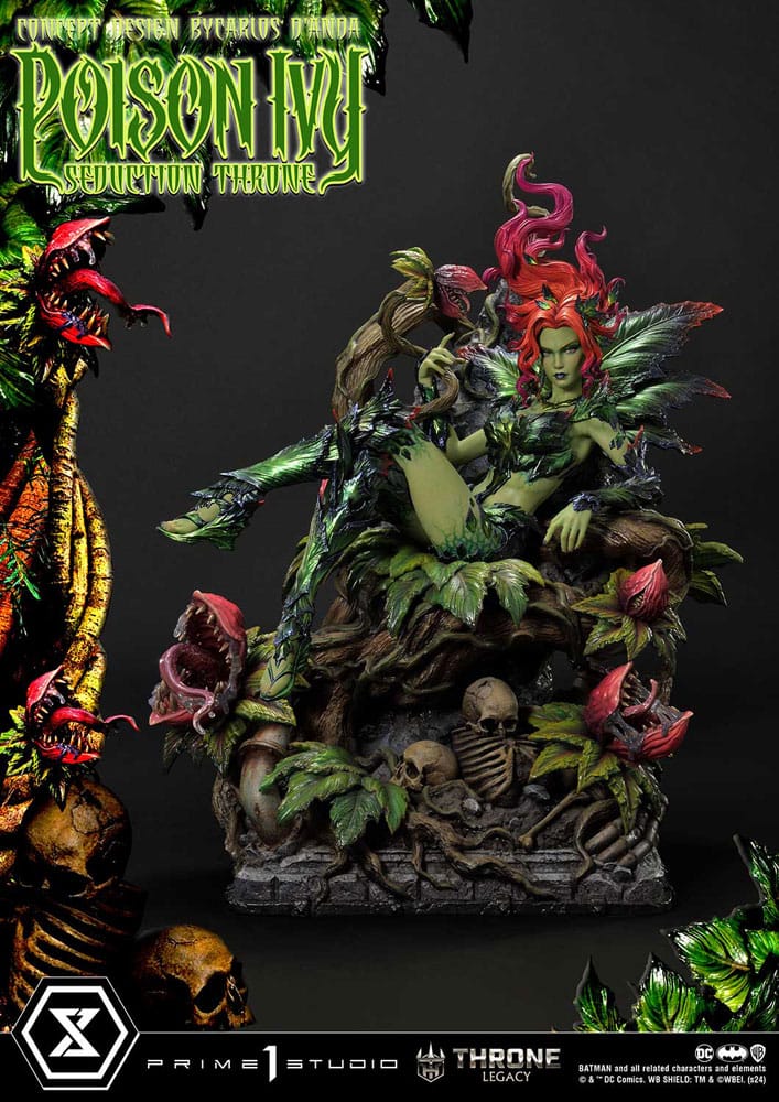 DC Comics Throne Legacy Collection Statue 1/4 Batman Poison Ivy Seduction Throne 55 cm - Prime 1 Studio Statues