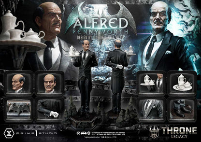DC Comics Throne Legacy Series Statue Alfred Pennyworth (Batman Comics) Bonus Version 5 - Prime 1 Studio Statues