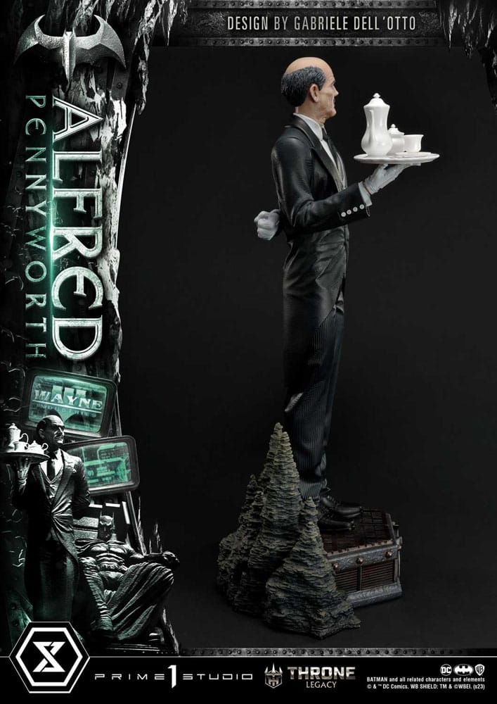 DC Comics Throne Legacy Series Statue Alfred Pennyworth (Batman Comics) Bonus Version 5 - Prime 1 Studio Statues