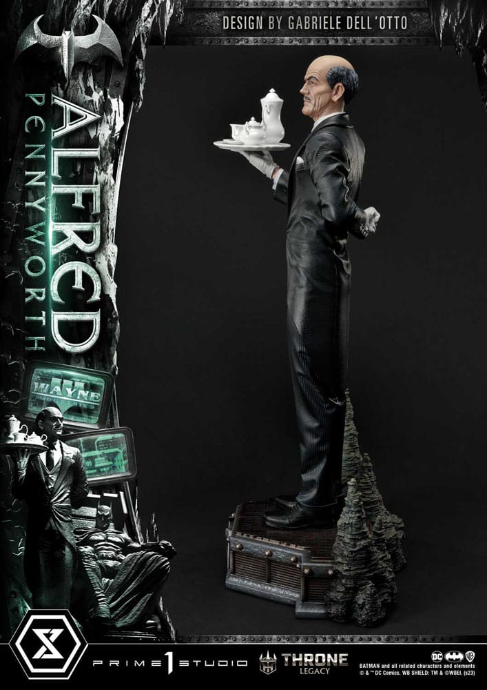 DC Comics Throne Legacy Series Statue Alfred Pennyworth (Batman Comics) Bonus Version 5 - Prime 1 Studio Statues