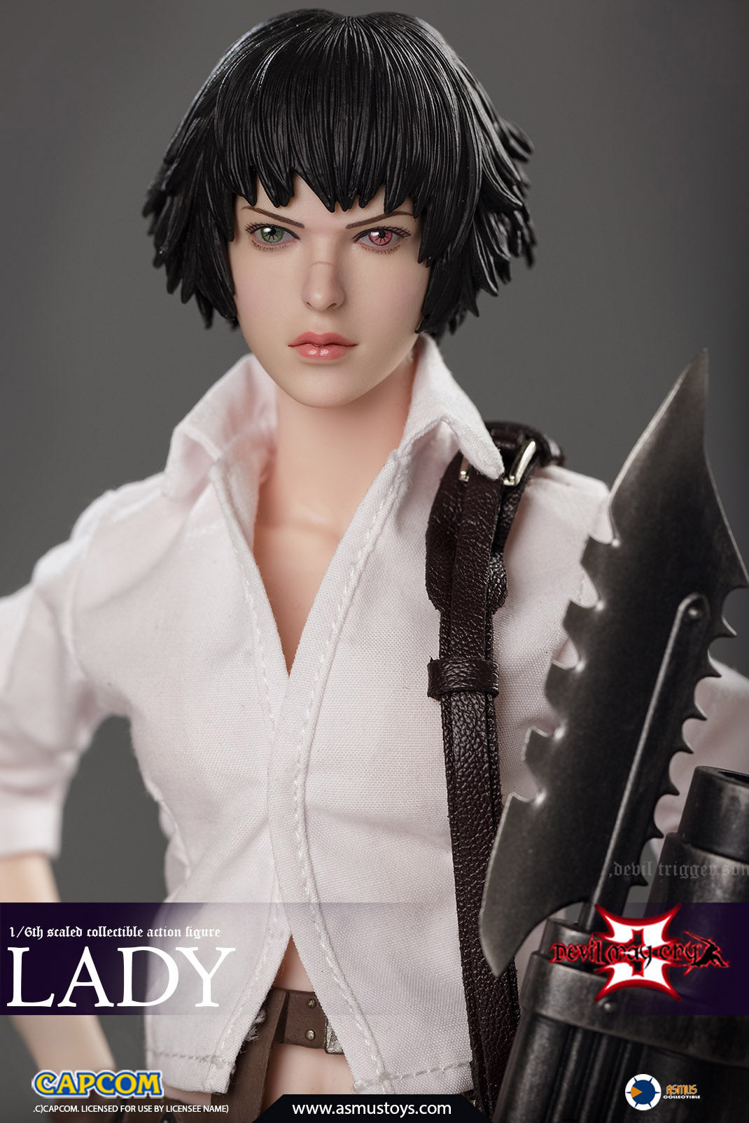 Devil May Cry III: Lady: DMC302: Sixth Scale Figure: Asmus Toys