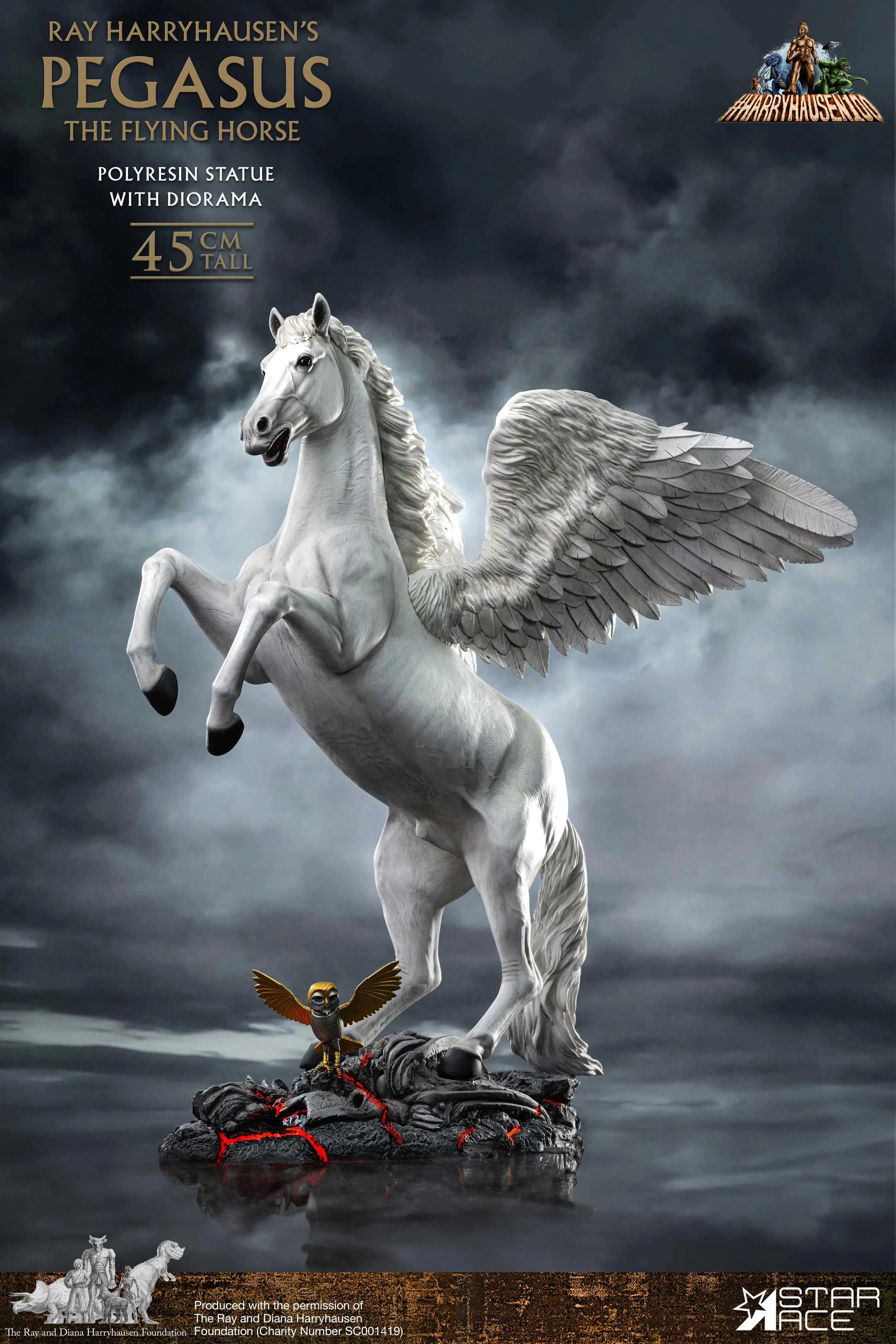 Clash of the Titans: Ray Harryhausen’s 100th Anniversary: Pegasus: 2.0 Deluxe Version: Statue: Star Ace