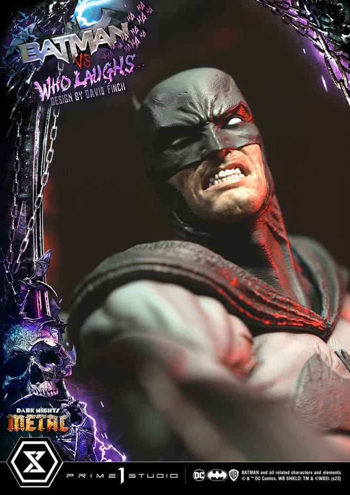 Dark Nights: Metal Ultimate Premium Masterline Series Statue 1/4 Batman VS Batman Who Laughs 6 - Prime 1 Studio Statues