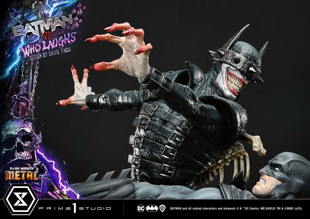 Dark Nights: Metal Ultimate Premium Masterline Series Statue 1/4 Batman VS Batman Who Laughs 6 - Prime 1 Studio Statues