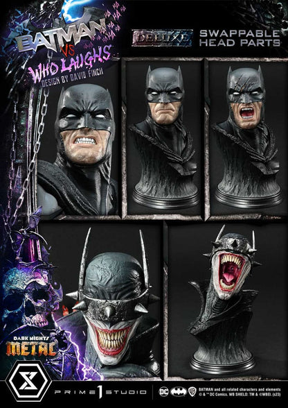 Dark Nights: Metal Ultimate Premium Masterline Series Statue 1/4 Batman VS Batman Who Laughs Deluxe Bonus Version 6 - Prime 1 Studio Statues