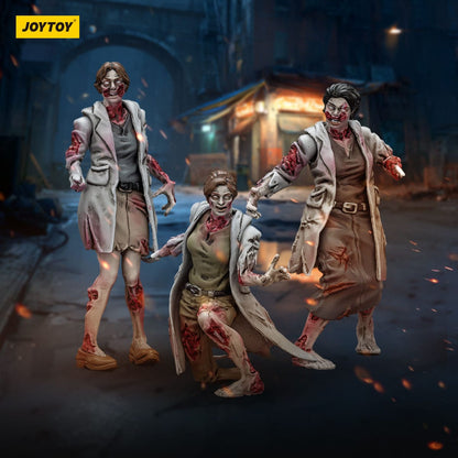 Dark Source: Zombie Medics: Action Figure 3 Pack: Joy Toy - Joy Toy Action Figure