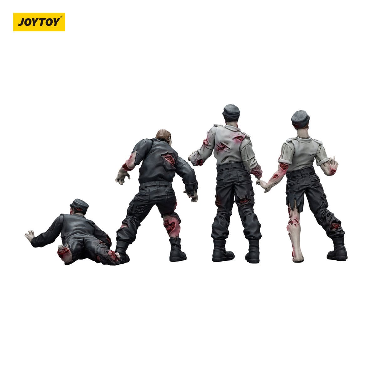Dark Source: Zombie Security Guards: Action Figure 4 Pack: Joy Toy - Joy Toy Action Figure