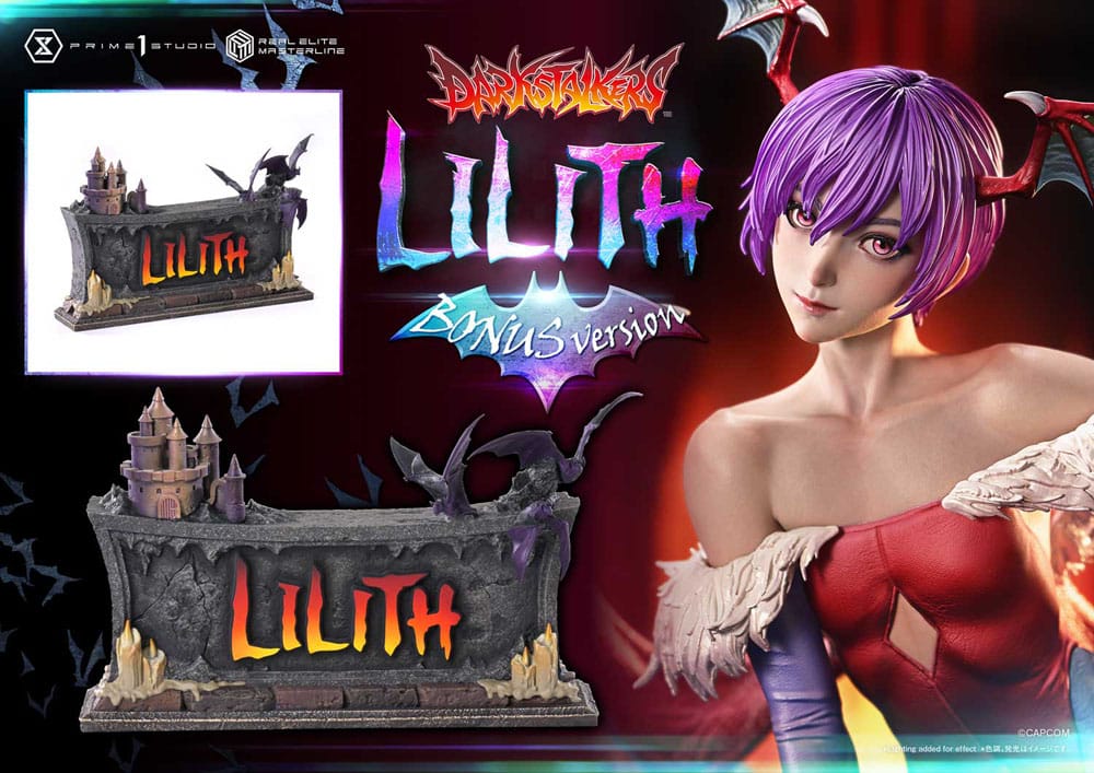 Darkstalkers Real Elite Masterline Series Statue 1/4 Lilith Bonus Version 52 cm - Prime 1 Studio Statues