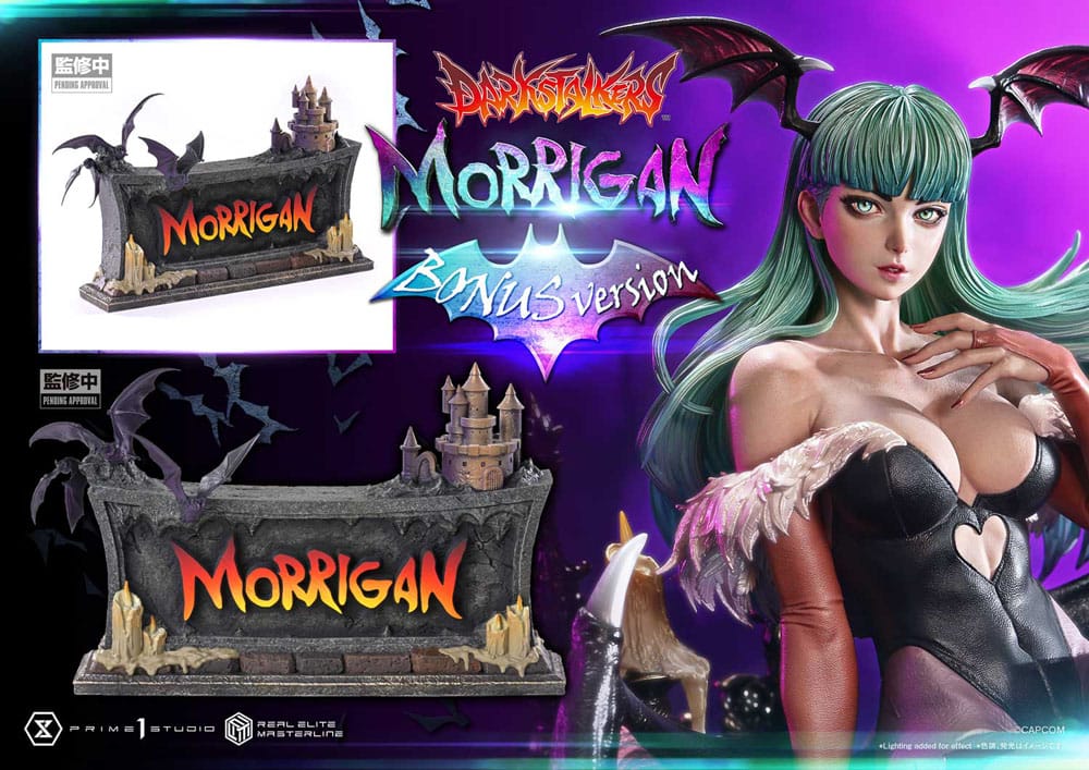 Darkstalkers Real Elite Masterline Series Statue 1/4 Morrigan Bonus Version 55 cm - Prime 1 Studio Statues