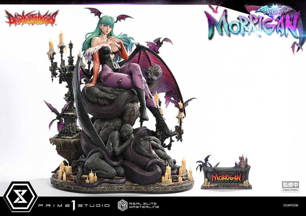 Darkstalkers Real Elite Masterline Series Statue 1/4 Morrigan Bonus Version 55 cm - Prime 1 Studio Statues