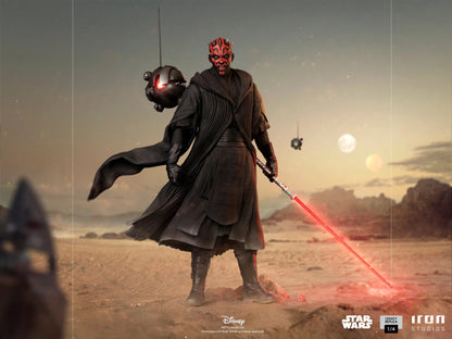Darth Maul: Star Wars: The Phantom Menace: Quarter Scale Statue - Iron Studios Statue