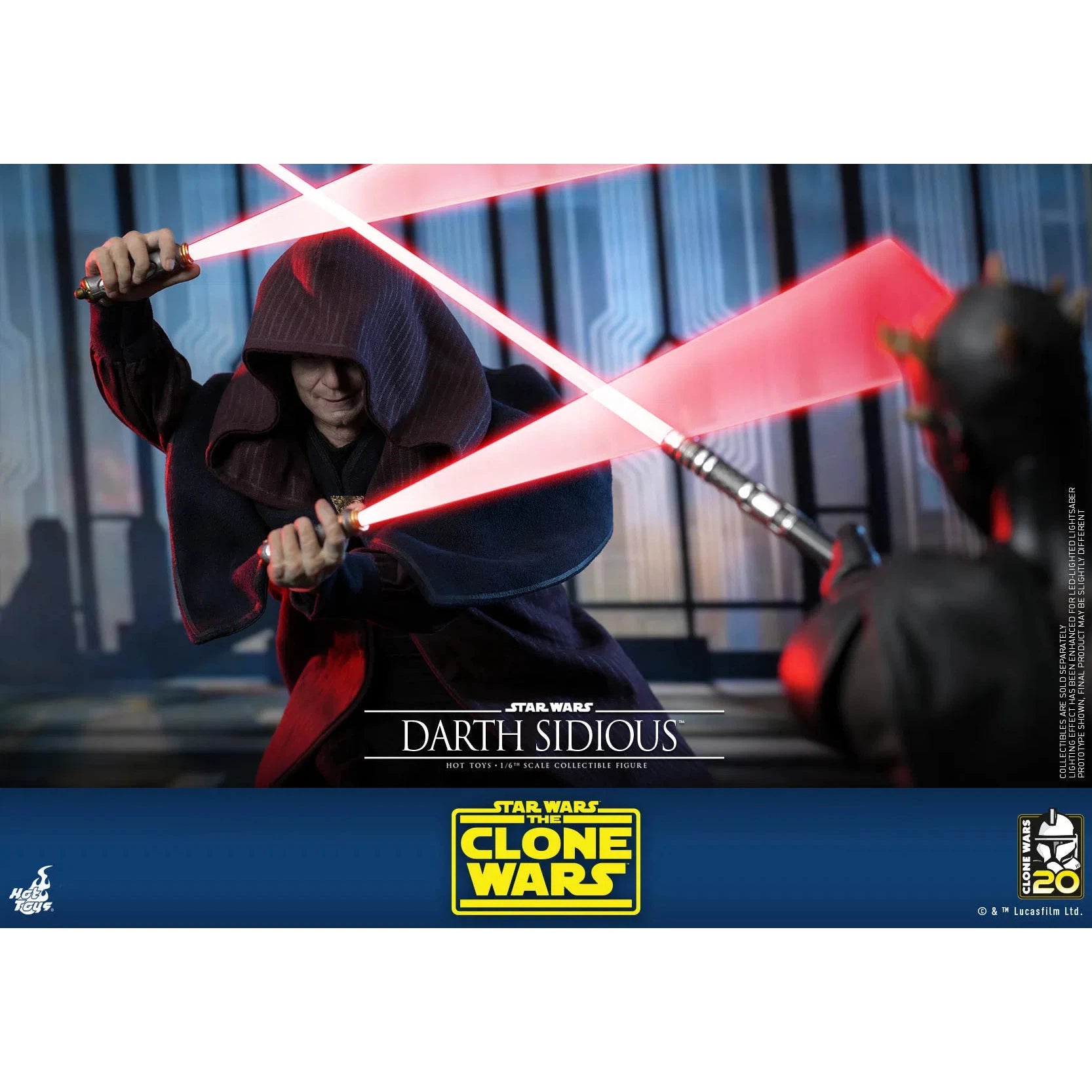 Darth Sidious: The Clone Wars: Star Wars Hot Toys