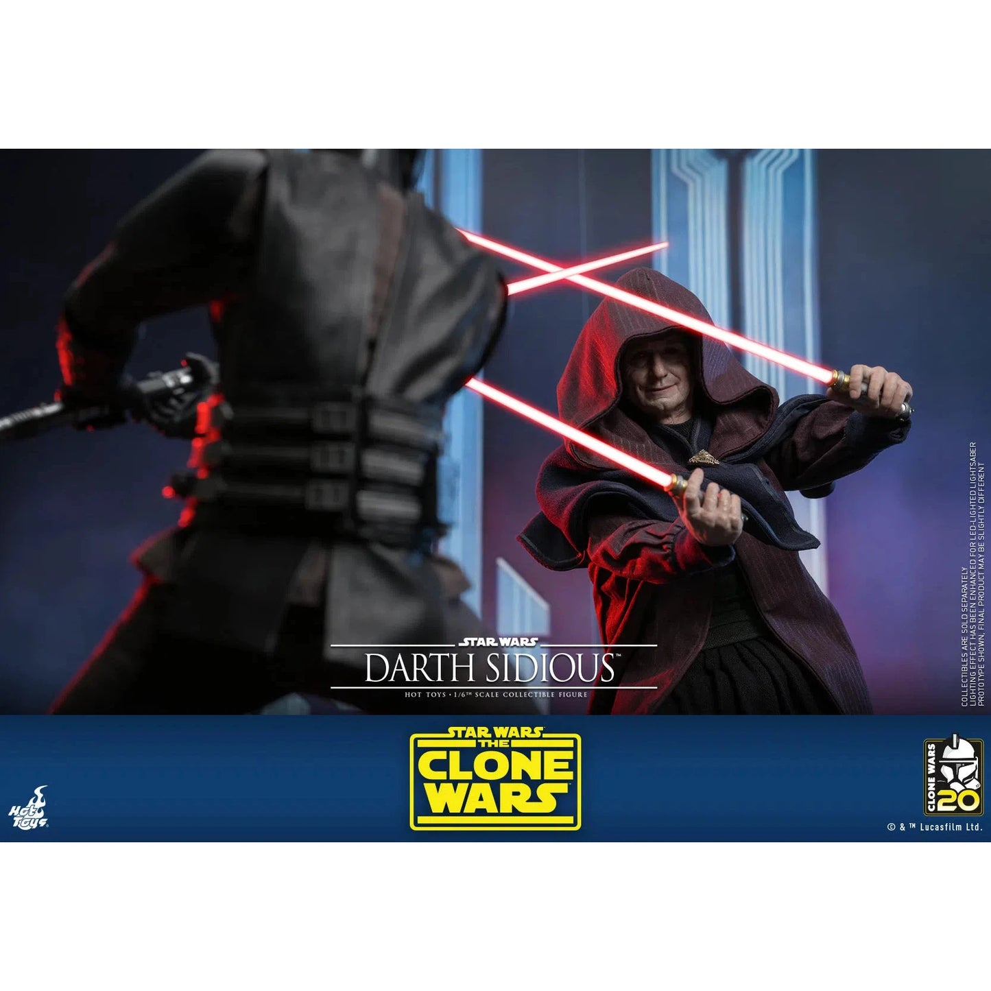 Darth Sidious: The Clone Wars: Star Wars Hot Toys