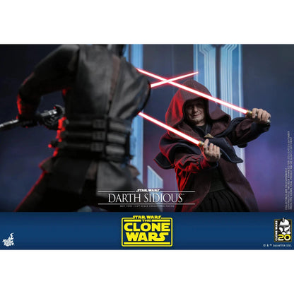 Darth Sidious: The Clone Wars: Star Wars - Hot Toys Action Figure