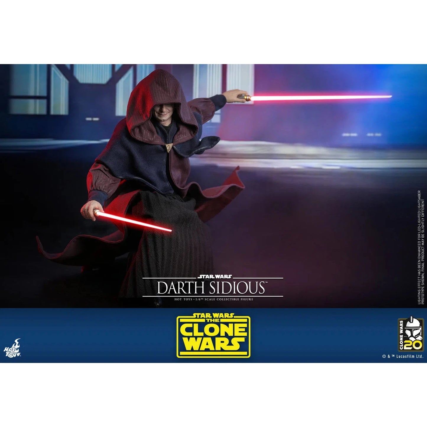Darth Sidious: The Clone Wars: Star Wars Hot Toys
