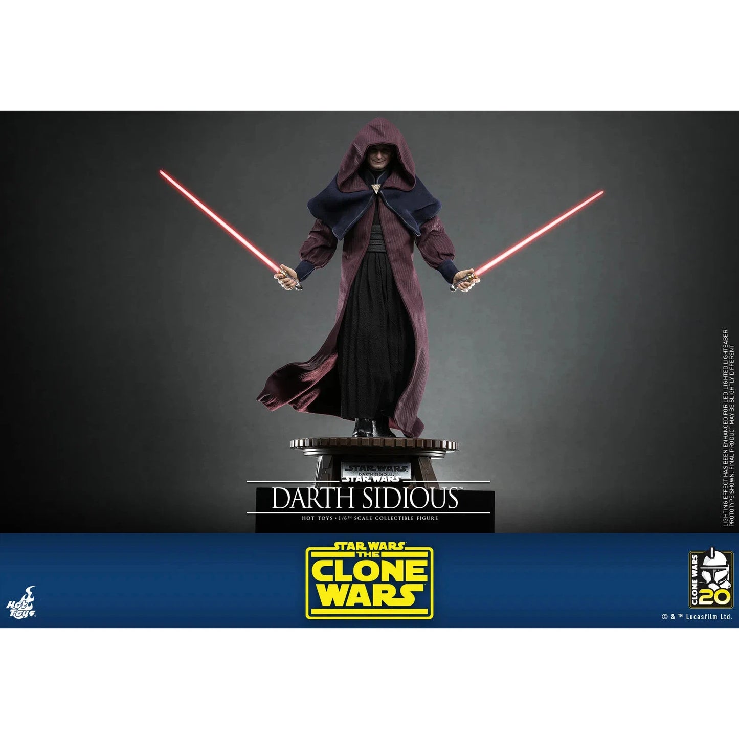 Darth Sidious: The Clone Wars: Star Wars Hot Toys