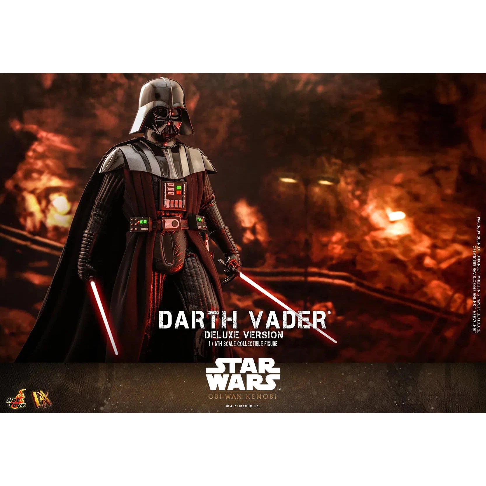 Darth Vader: DX28: Star Wars: Obi-Wan Kenobi: Deluxe Hot Toys
