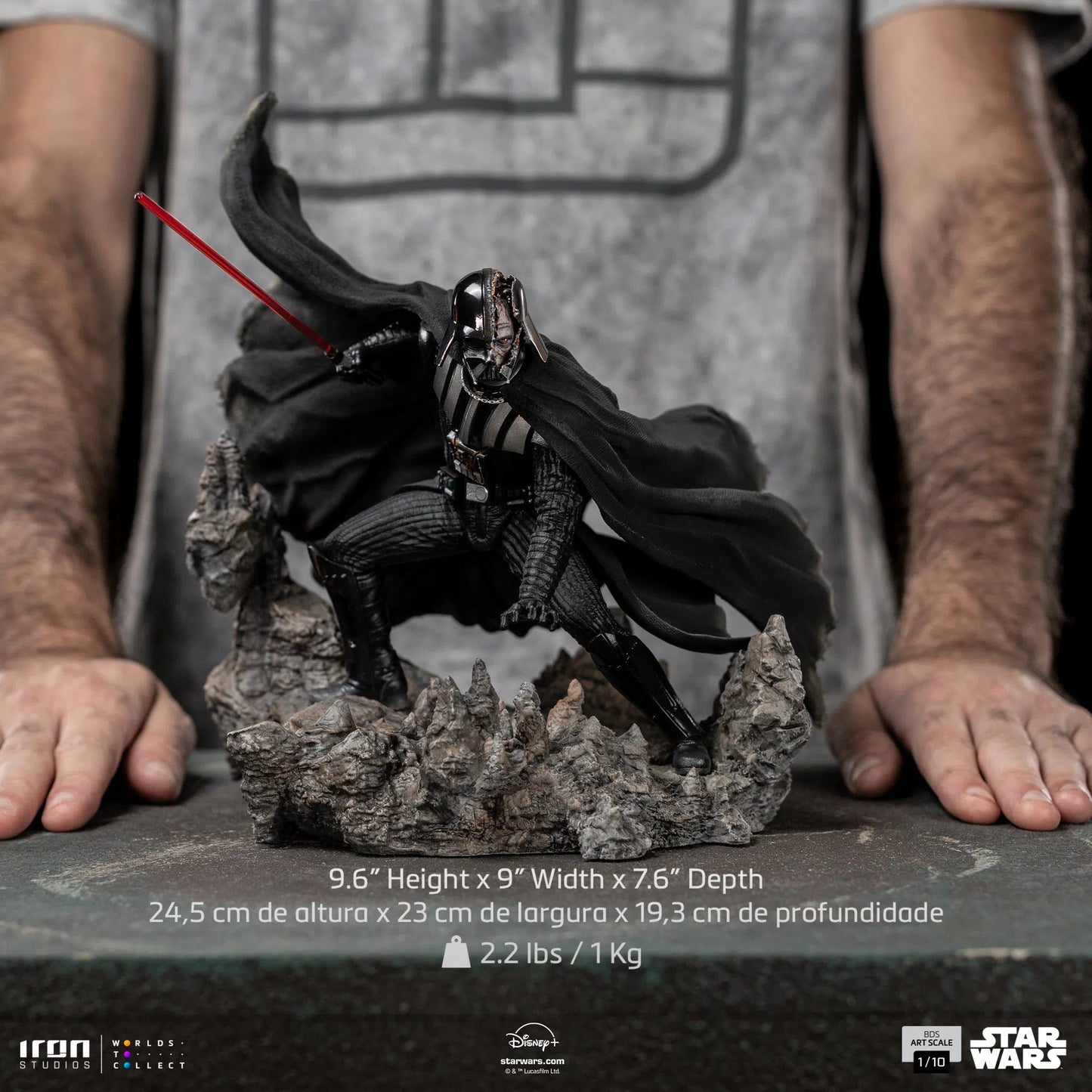 Darth Vader: Star Wars: 1/10 Scale Statue by Iron Studios – Statue, [scale], UK stockist Planet Action Figures