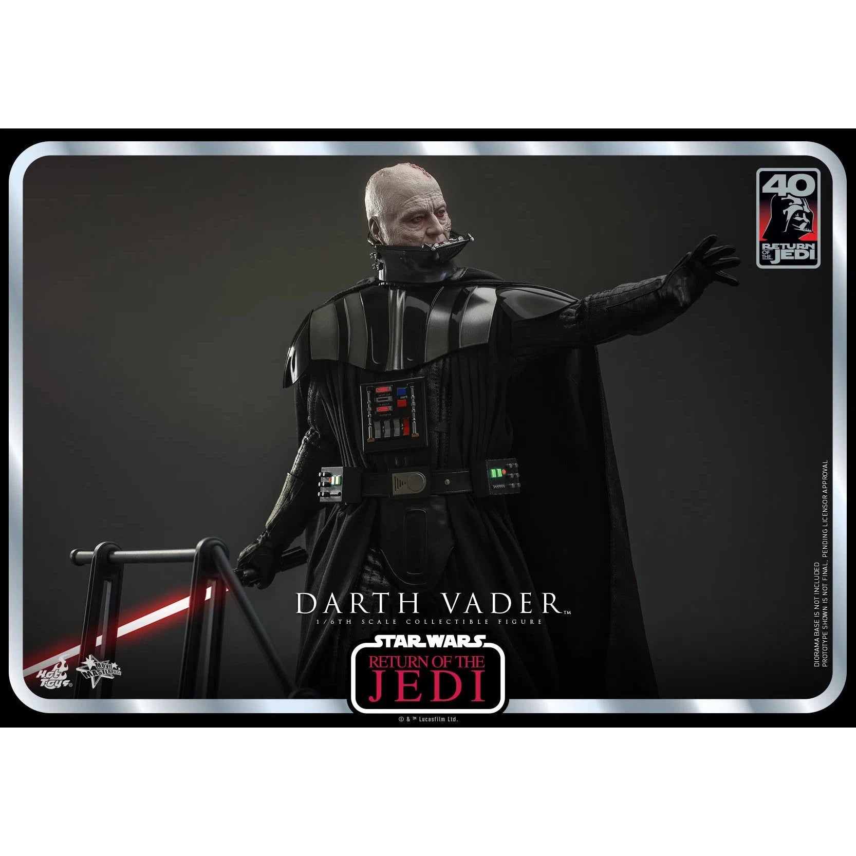 Darth Vader: Star Wars: Return Of The Jedi: 40th Anniversary Hot Toys