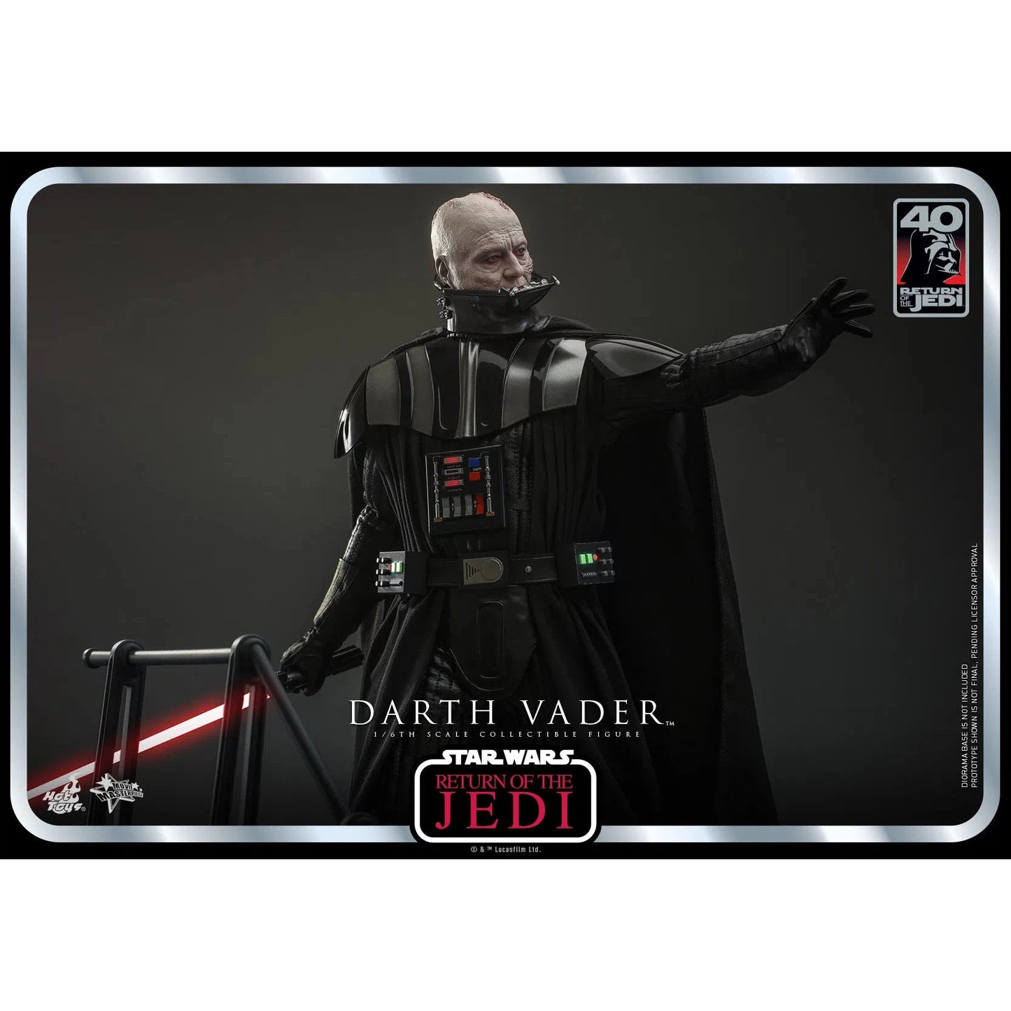 Darth Vader: Star Wars: Return Of The Jedi: 40th Anniversary Hot Toys
