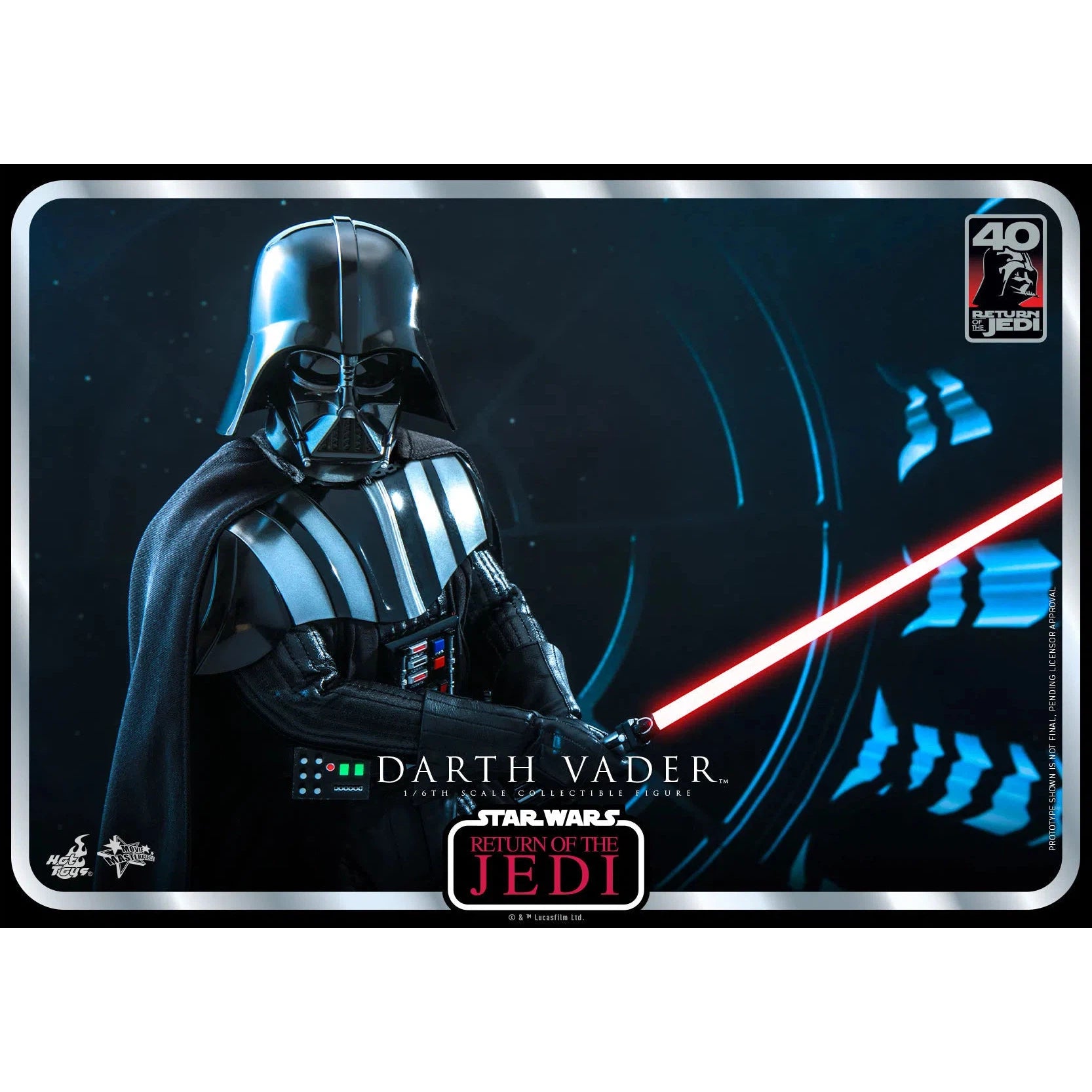 Darth Vader: Star Wars: Return Of The Jedi: 40th Anniversary Hot Toys