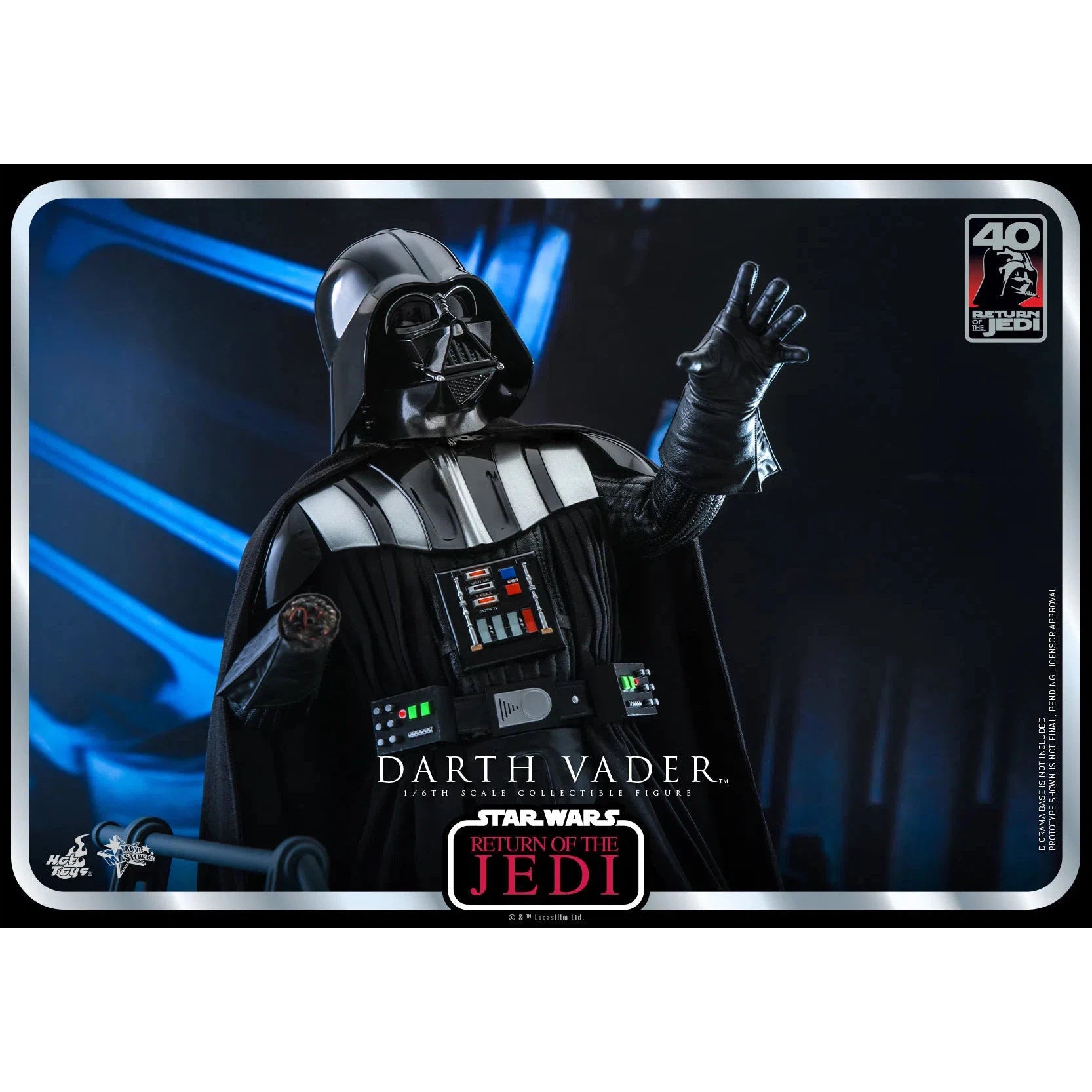 Darth Vader: Star Wars: Return Of The Jedi: 40th Anniversary Hot Toys