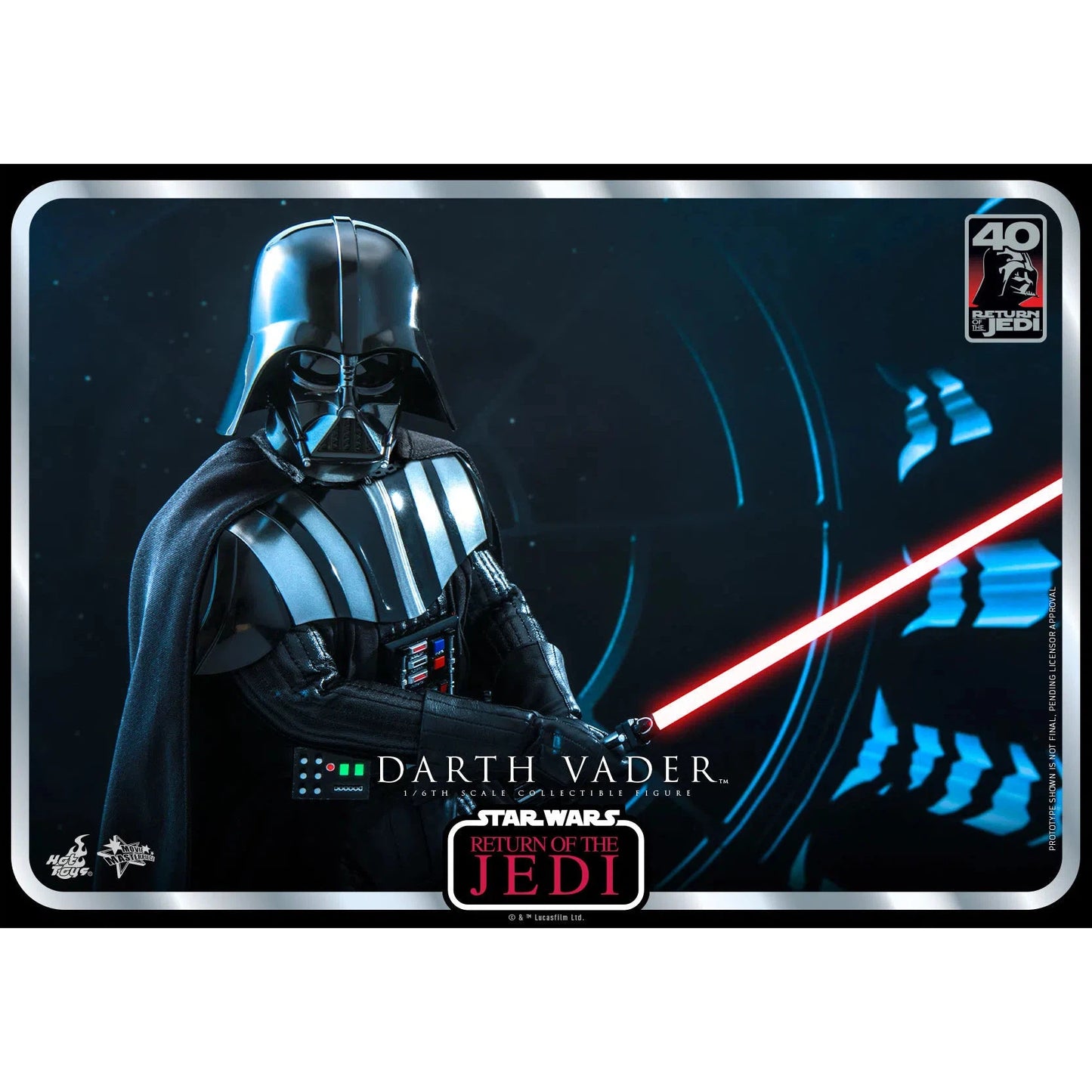 Darth Vader: Star Wars: Return Of The Jedi: 40th Anniversary Hot Toys