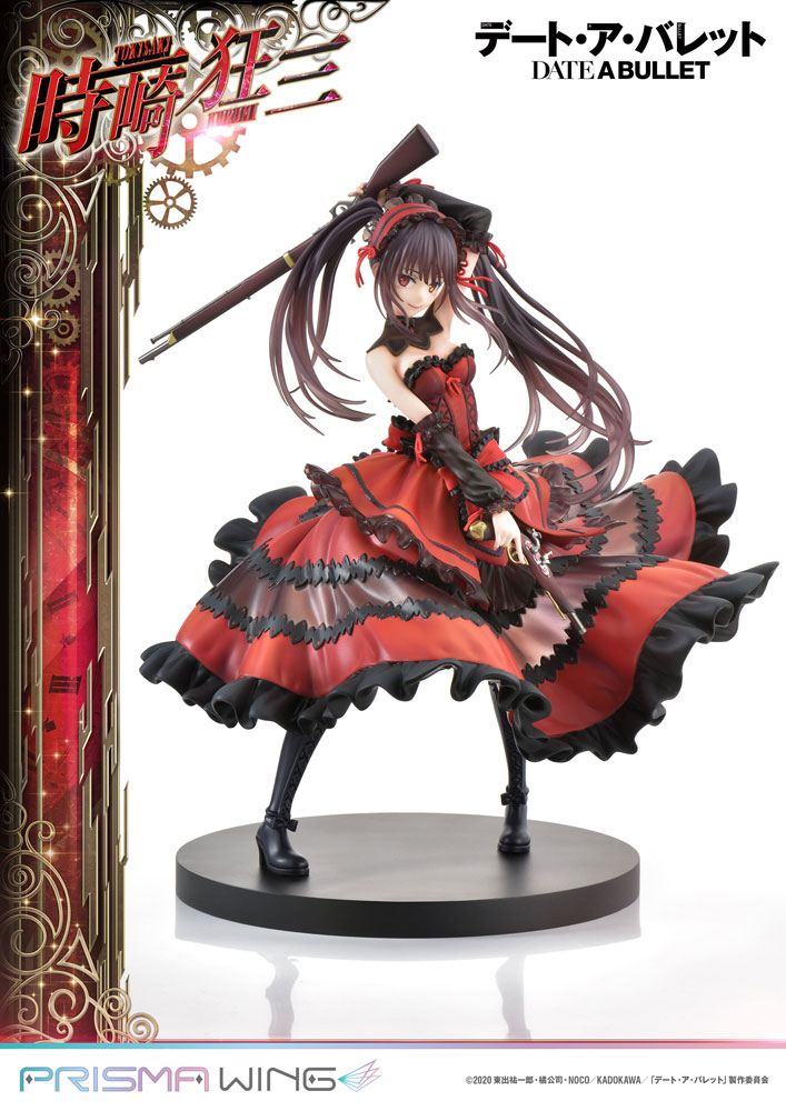 Date A Live Fragment: Date A Bullet Prisma Wing PVC Statue 1/7 Kurumi Tokisaki 2 - Prime 1 Studio Statues