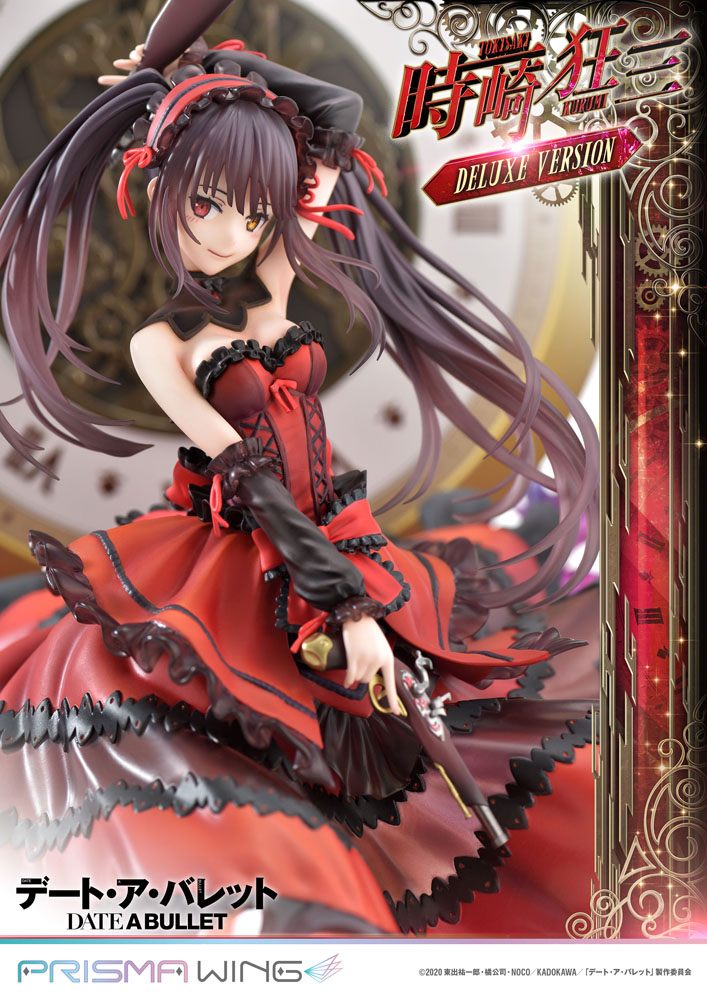 Date A Live Fragment: Date A Bullet Prisma Wing PVC Statue 1/7 Kurumi Tokisaki Deluxe Version 3 - Prime 1 Studio Statues