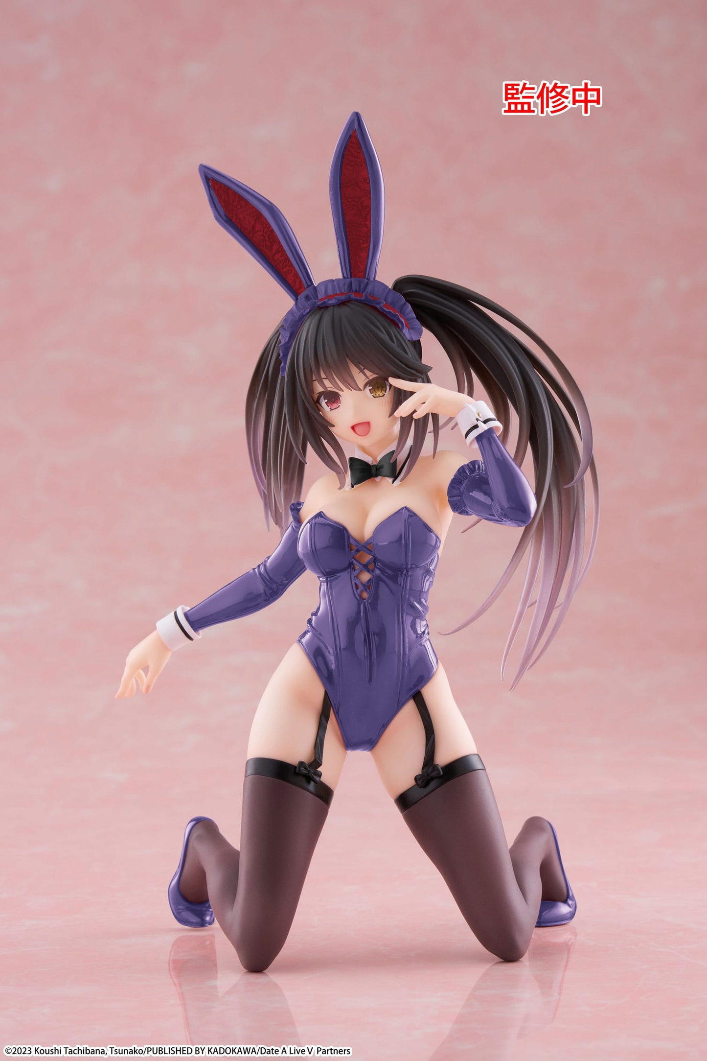 Date A Live V Desktop Cute Kurumi Tokisaki (Bunny Ver.) Figure (Renewal Edition) - Taito Figure