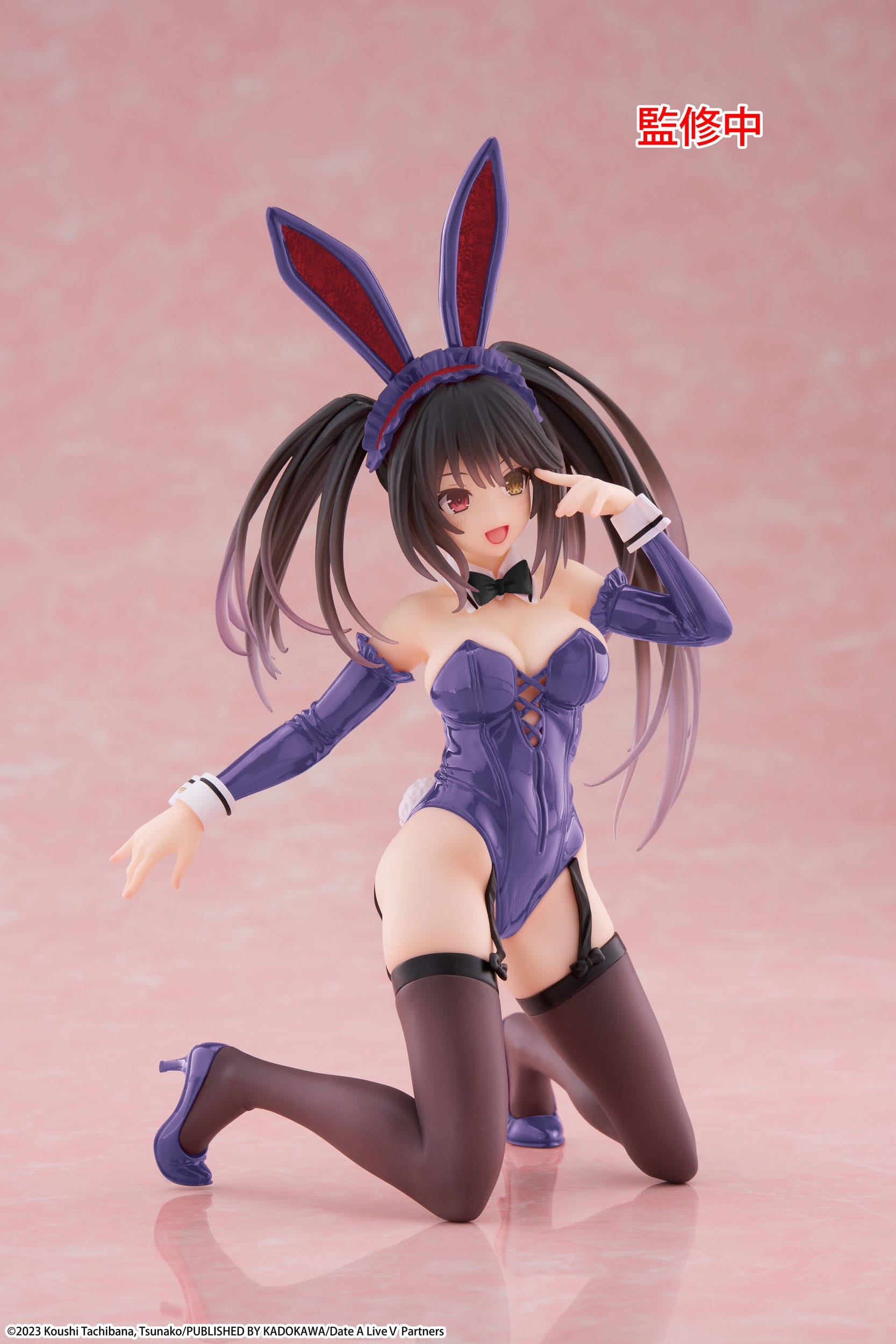 Date A Live V Desktop Cute Kurumi Tokisaki (Bunny Ver.) Figure (Renewal Edition) - Taito Figure